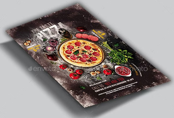 Taste Pizza Flyer Design