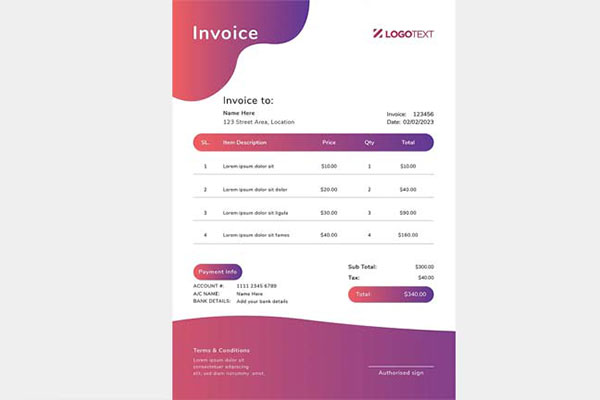Business Invoice Templates