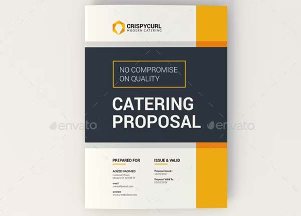 Catering bill Template
