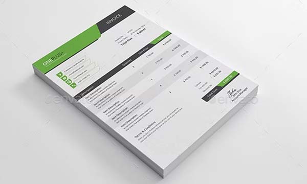 Editable Commercial Invoice Template Download