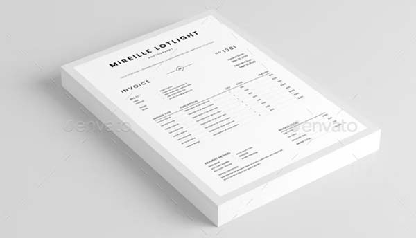 Editable Invoice Template Download