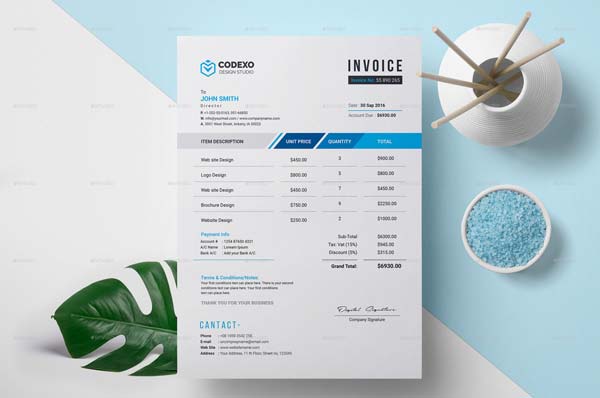 Excel Download Invoice Template