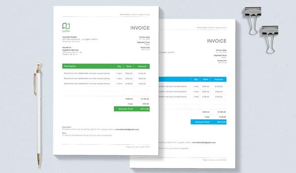 Invoice Business Travel Template