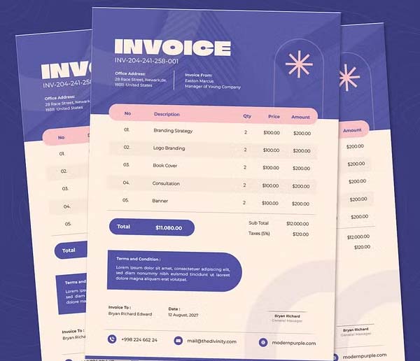 Invoice Template Free Download