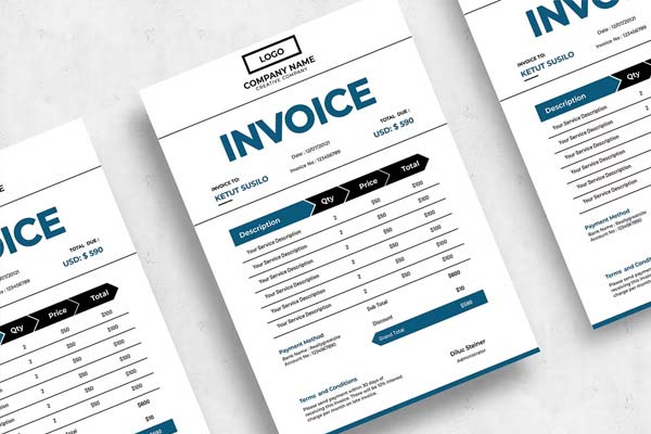 Printable Photography Invoice Templates