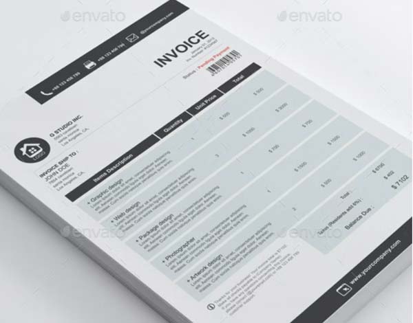 Purchase Invoice Template Excel Free Download