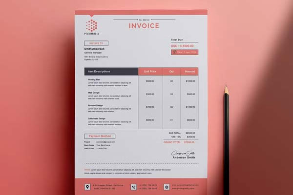 Purchase Invoice Templates