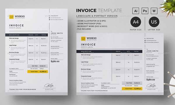 Sample Construction Invoice Template PDF
