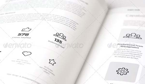 Simple Invoice Brochure Template Excel Download