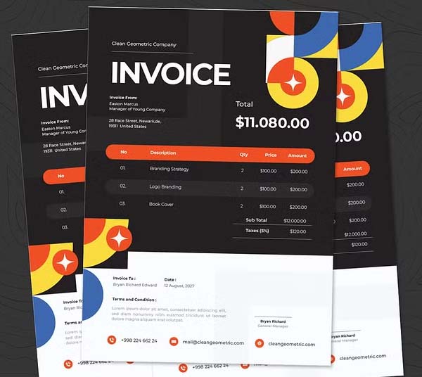 Tax Invoice Format in Excel Free Download