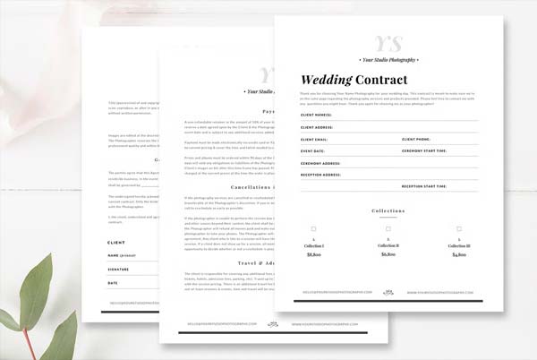 Wedding photography Template Download