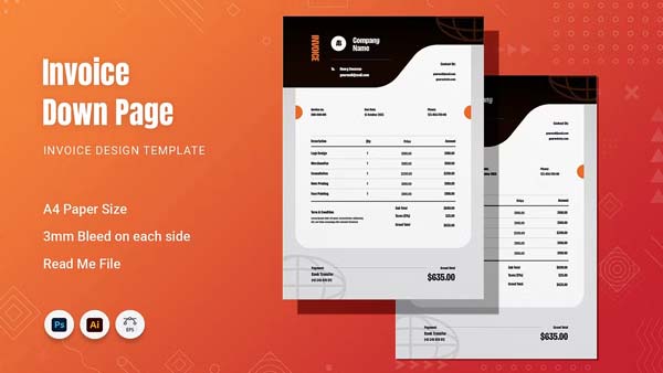 Word Construction Invoice Templates