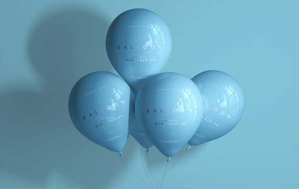 Balloon Mockups Download