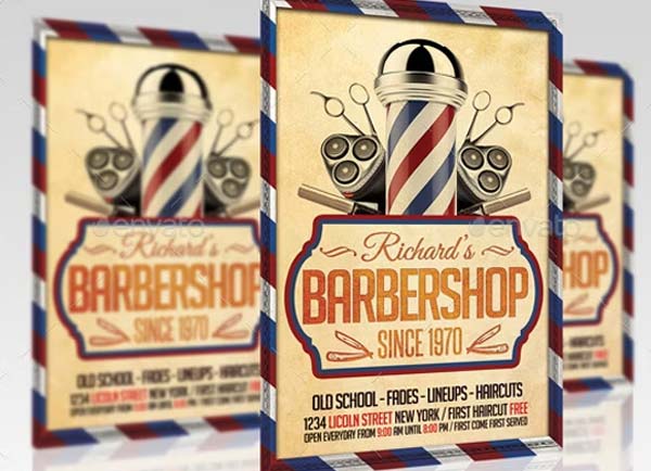 Barber Shop Flyer Templates Free Download