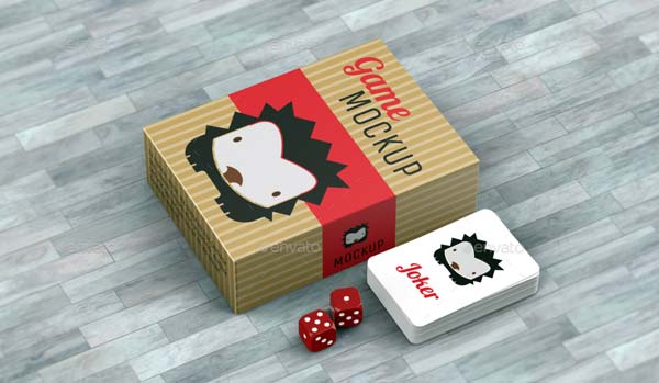 Board Game Box Mockup