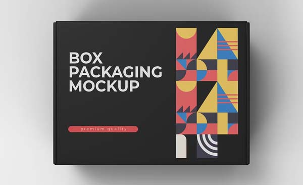 Box Packaging Mockup PSD Download