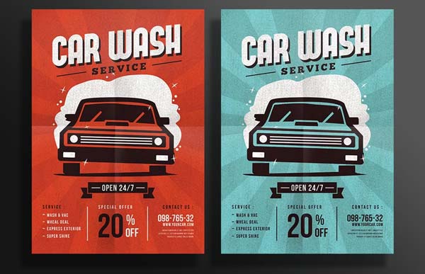 Car Wash Flyer Download