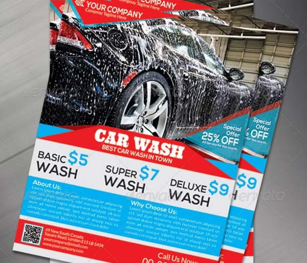 Car Wash Flyer Template Word Download