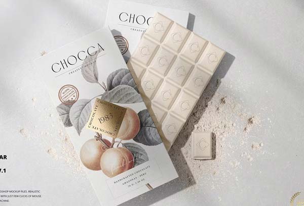 Chocolate Packaging Mockup PSD Download