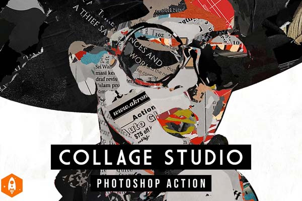 Collage Photoshop Actions