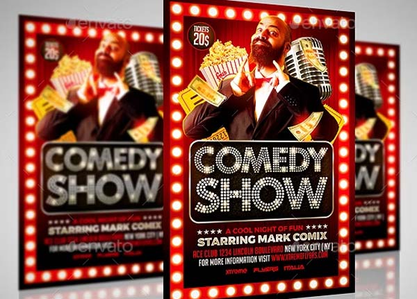 Comedy Show Flyer Download