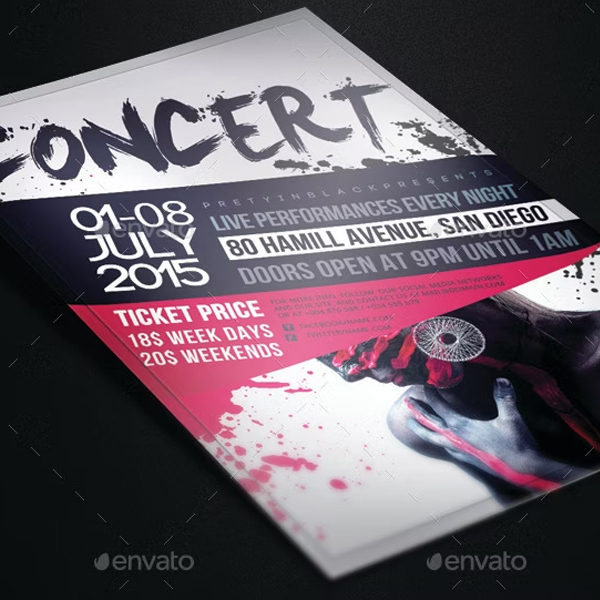 Concert Flyer Templates