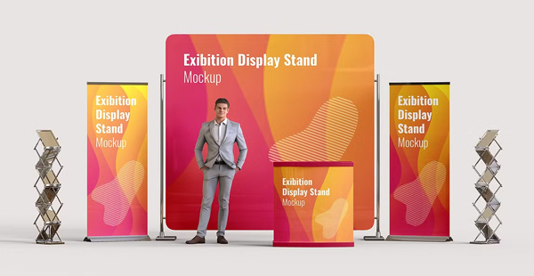 Exhibition Display Stand Mockups