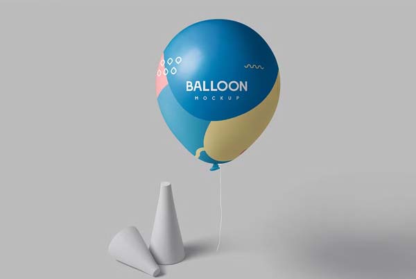 Floating Balloon Mockups
