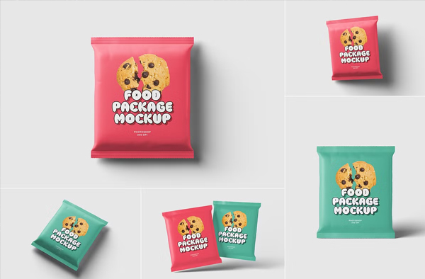Food Packaging Mockups Download
