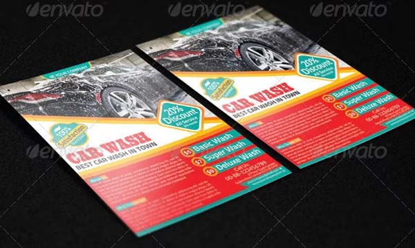Free Car Wash Flyer Template Word, PSD, Ai, InDesign Template