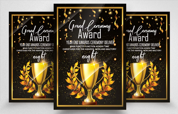 Grand Award Ceremony Flyer Design