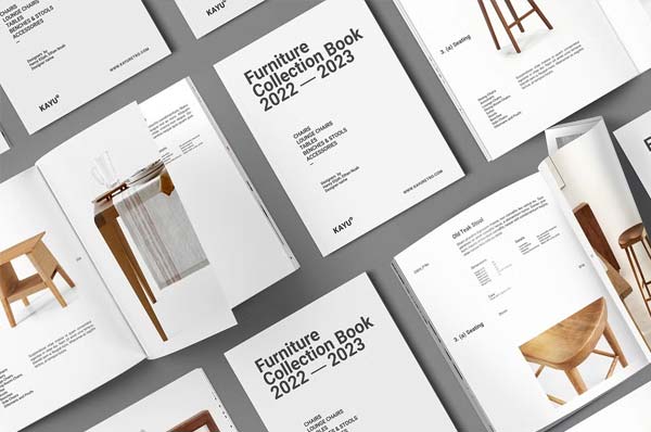 Modern Furniture Catalog Design