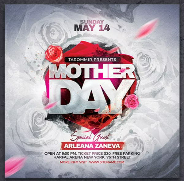Mothers Day Flyer Design Templates