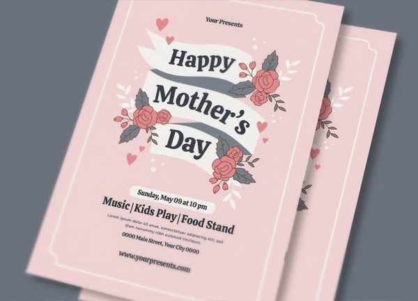 Mother's Day Flyer Printable Template