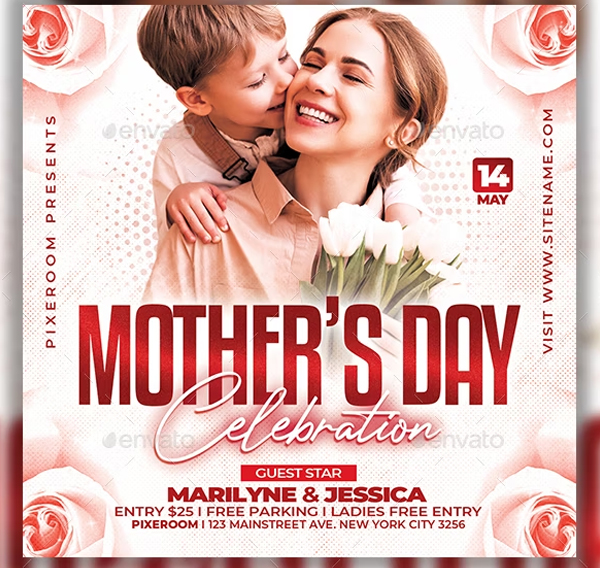 Mothers Day Flyer Templates Free