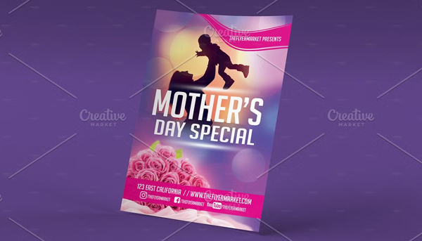 Mothers Day Special Flyer Template
