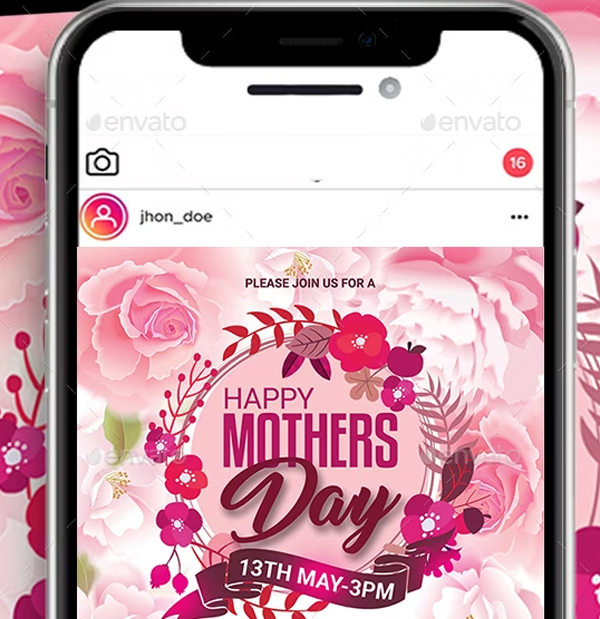 Professional Mothers Day Flyer Design Template