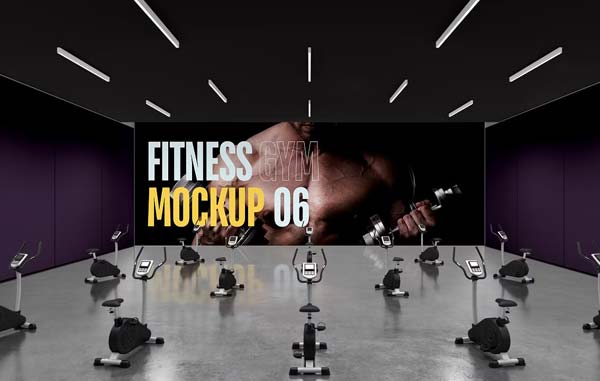 Fitness GYM Mockup Download