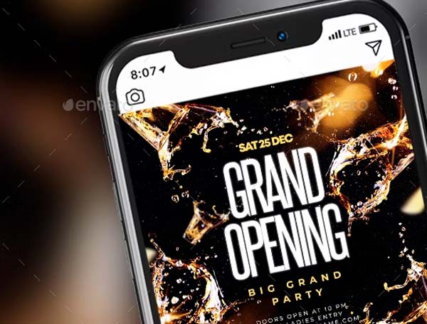 Grand Opening Flyer Templates Word