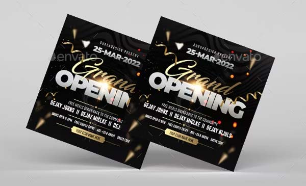 Grand opening Template Download word