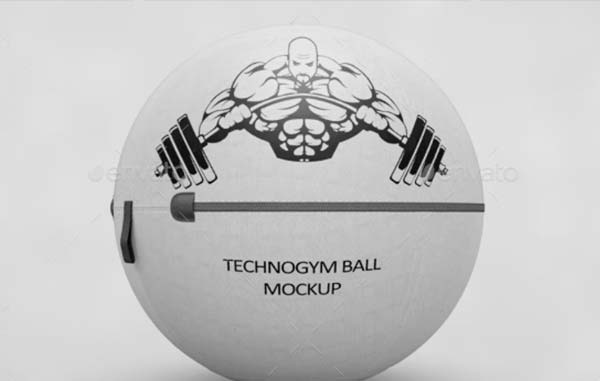 Gym Ball Mockup
