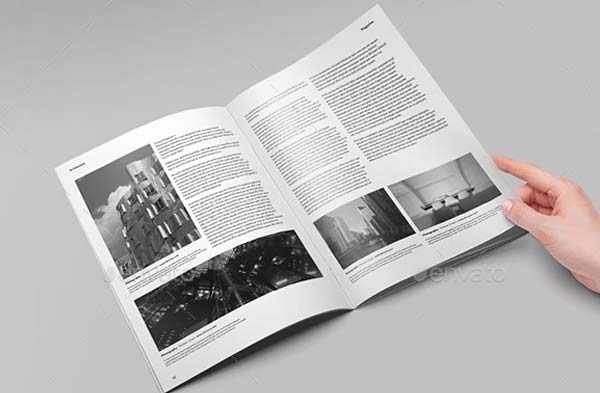 Architecture Magazine Printable Template