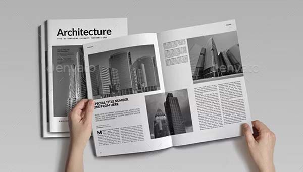 Architecture Magazine Printable Templates