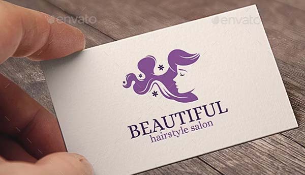 Beautiful Hair Salon Logos