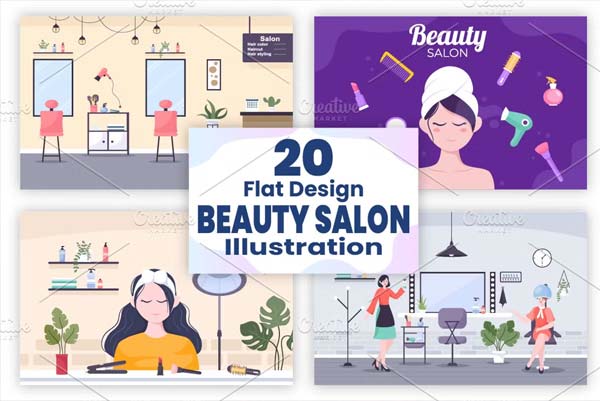 Hair Salon Logo Designs