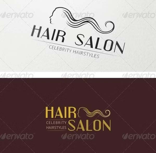 Hair Salon Logo Template