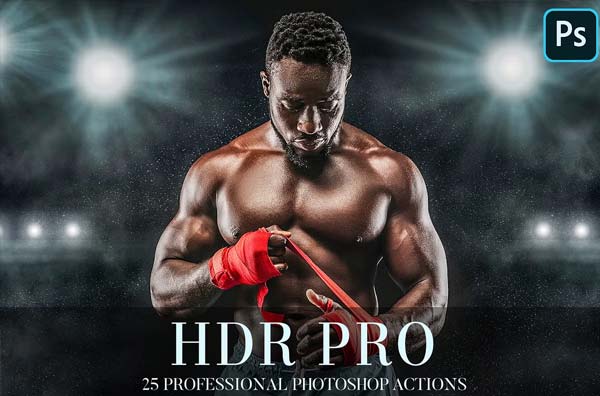 Photoshop Actions HDR Pro