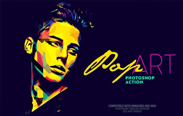 Pop Art Photoshop Action Download