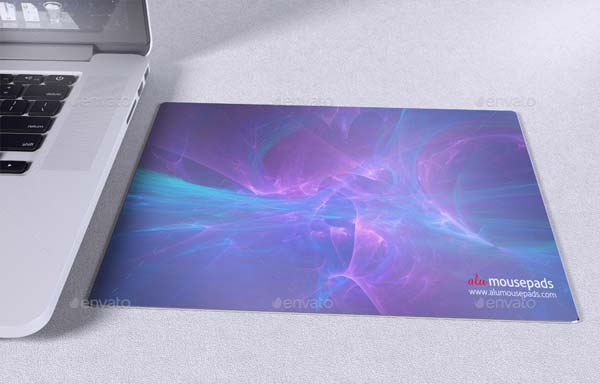 Aluminium Mousepad Mock-up