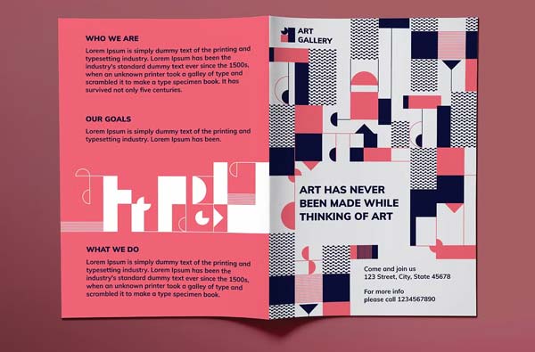 Art Exhibition Flyer Template